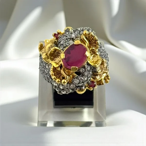 DEEP PINK RING 1
