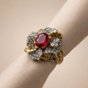 DESIGNER RUBY RING