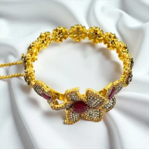 FLORA PINK BANGLE 1