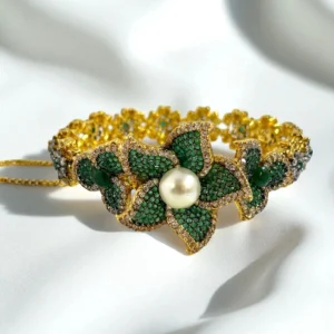 FLORAL GREEN BANGLE...