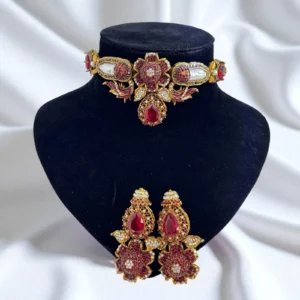 FLORAL RED SET
