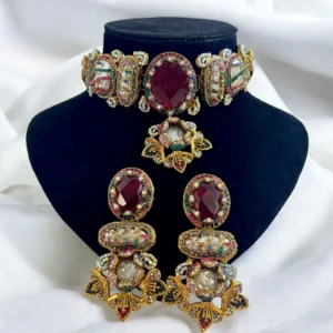 GLITTER MARRON SET