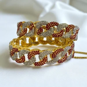 MAROON ROYAL BANGLES