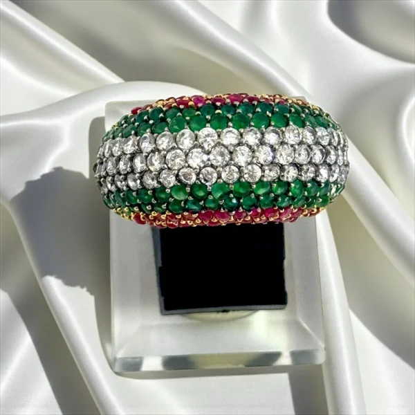 MULTI GEM RING