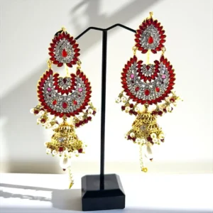 OPULENT RED EARINGS