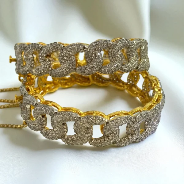 SILVER ROYAL BANGLES