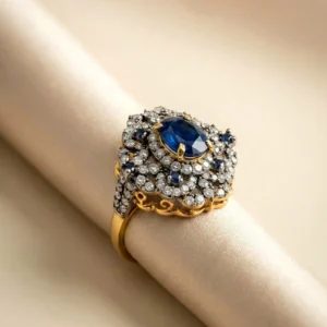 SPARKLE BLUE RING