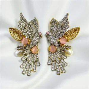 SPARROW PINK EARRINGS 1