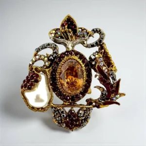 STYLISH MAROON RING