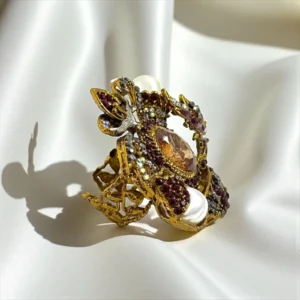 STYLISH MAROON RING B
