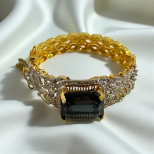 ZIRCONIAN BLACK BANGLE