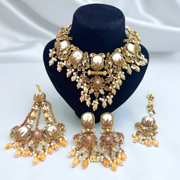 champagne bridal set