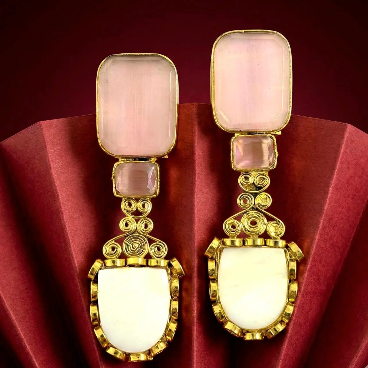ALLURE PINK EARRINGS