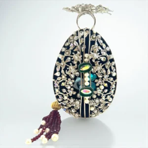 AMETHYST BLACK CLUTCH