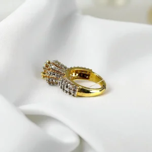 CHAMPAGNE ZIRCON RING 1