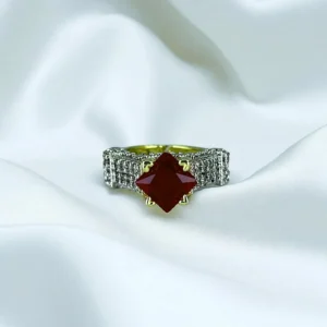 DEEP MAROON RING