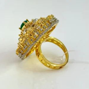 DELICATE GREEN RING 1