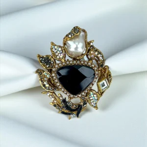 DESIGNER BLACK RING 2