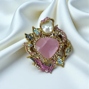 DESIGNER PINK RING