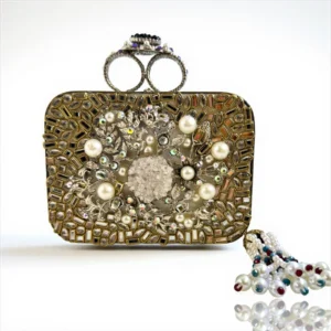 GLITTER GRACE CLUTCH