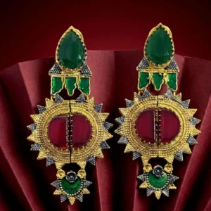 INDIAN FLORAL EARRINGS