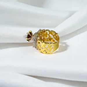 MAROON STONE RING 2