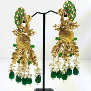 MORNEE GREEN EARRINGS 3
