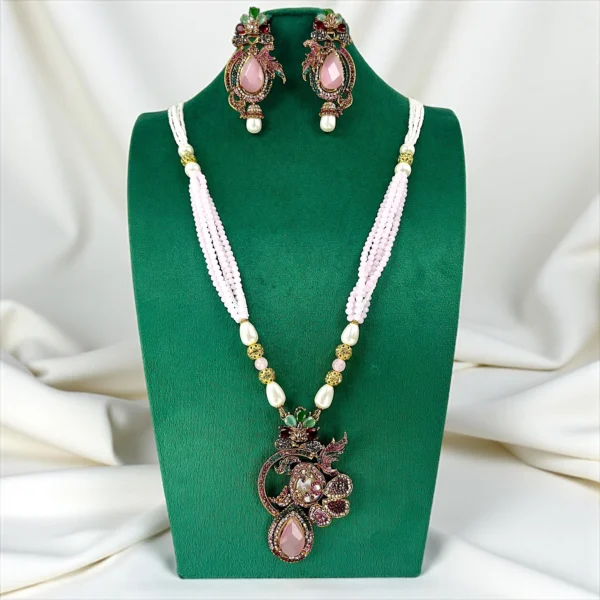 MULTI PINK MALA SET