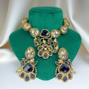 NAVY BLUE FLORAL SET