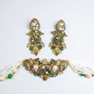 OPULENT ZINC CHOKER SET 1