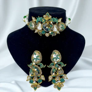 OPULENT ZINC CHOKER SET