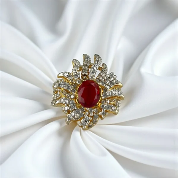 RED STONE RING (2)