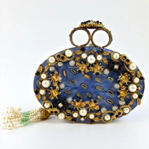 ROYAL BLUE CLUTCH