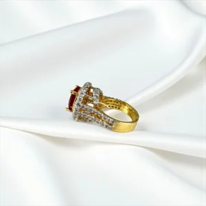 RUBY ZIRCON RING 1