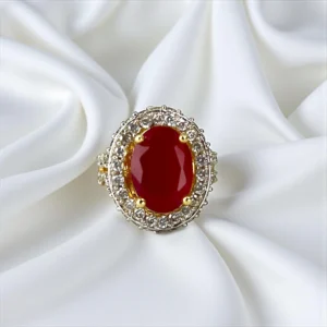 RUBY ZIRCON RING