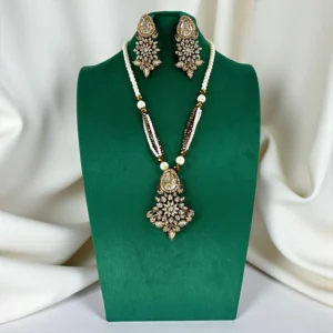 SHINY WHITE MALA SET