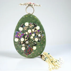 SPARKLE TURQUOISE CLUTCH