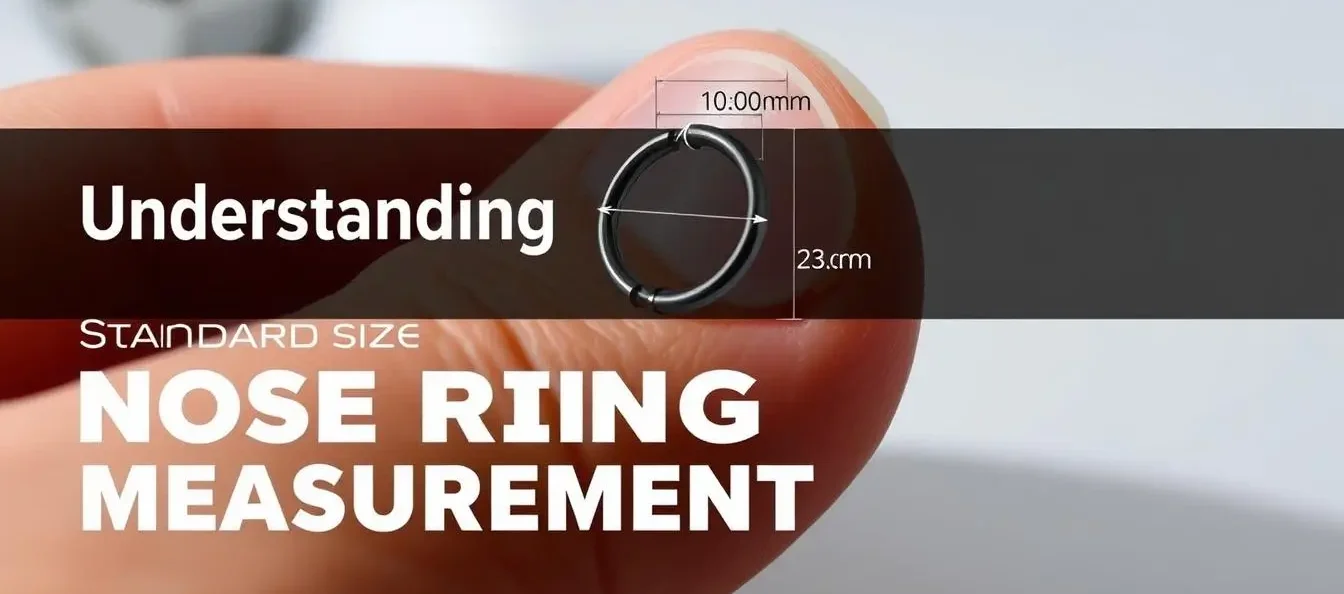 Understanding Nose Ring Size