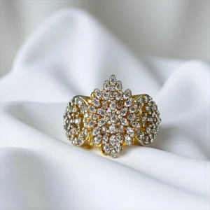 ZIRCON FLORET RING