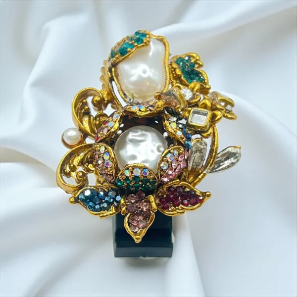 multi floret ring