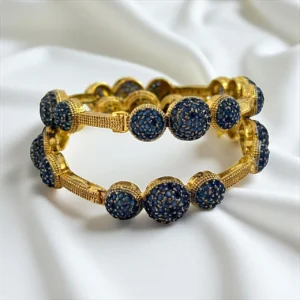BLOSSOM BLUE BANGLES