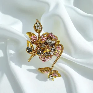 BRANCHED PINK RING