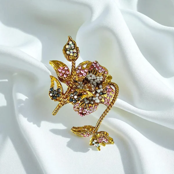 BRANCHED PINK RING 2