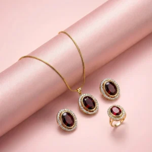 DEEP MAROON COMBO SET