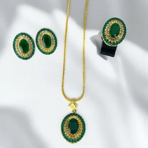 EMERALD GREEN COMBO SET