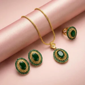 EMERALD GREEN COMBO SET