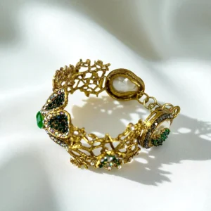 FLORAL GREEN BRACELET 2