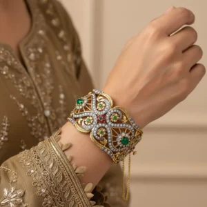 GOLD PLATED STYLISH BANGLE (1)