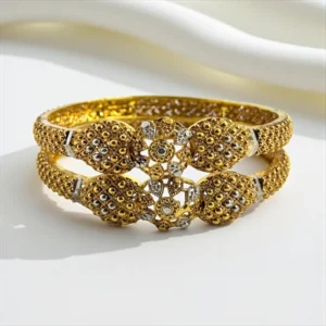 GOLDEN FLORET BANGLES