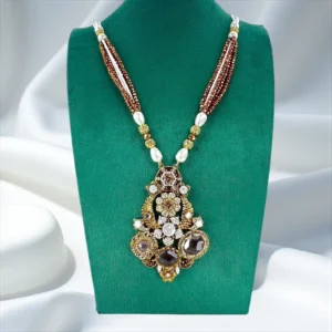 HEXAGONAL BRONZE MALA